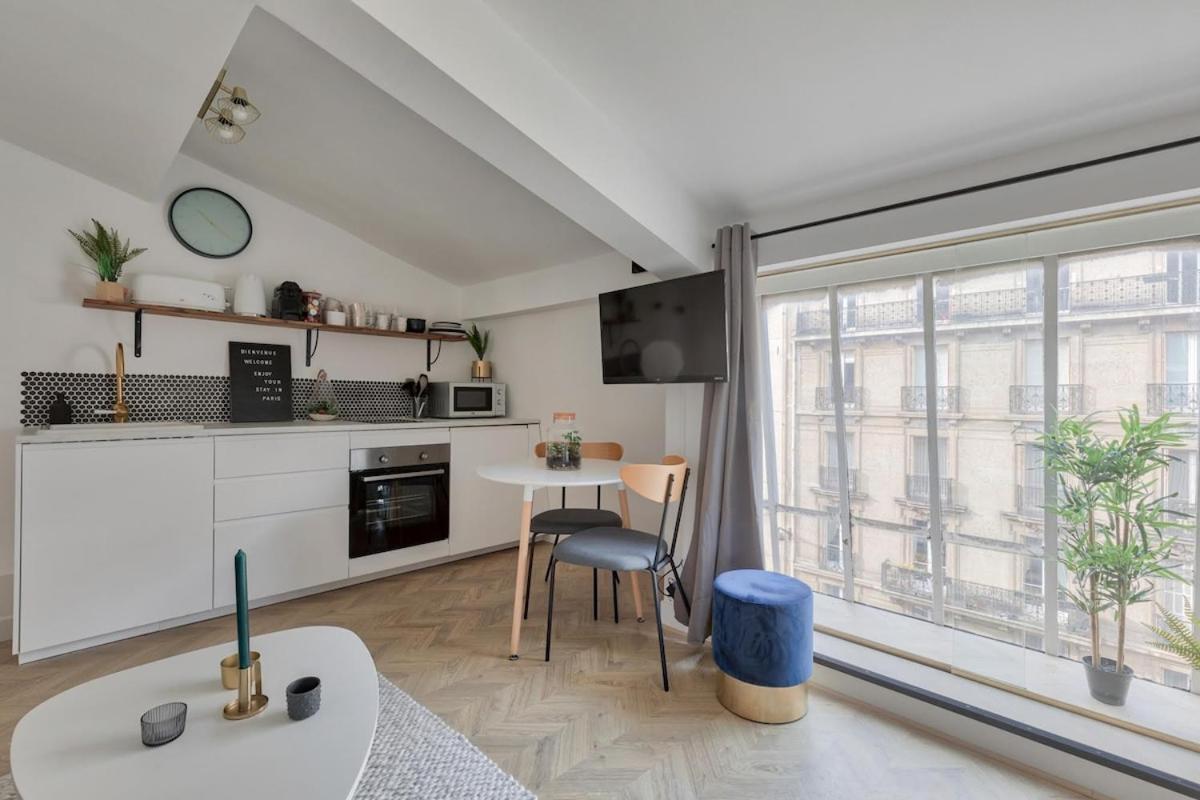 Appartement Renove Proche Arc Triomphe - 2P Paris Exteriör bild