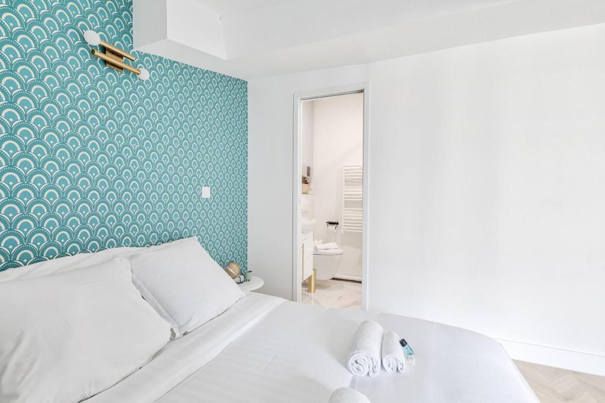 Appartement Renove Proche Arc Triomphe - 2P Paris Exteriör bild